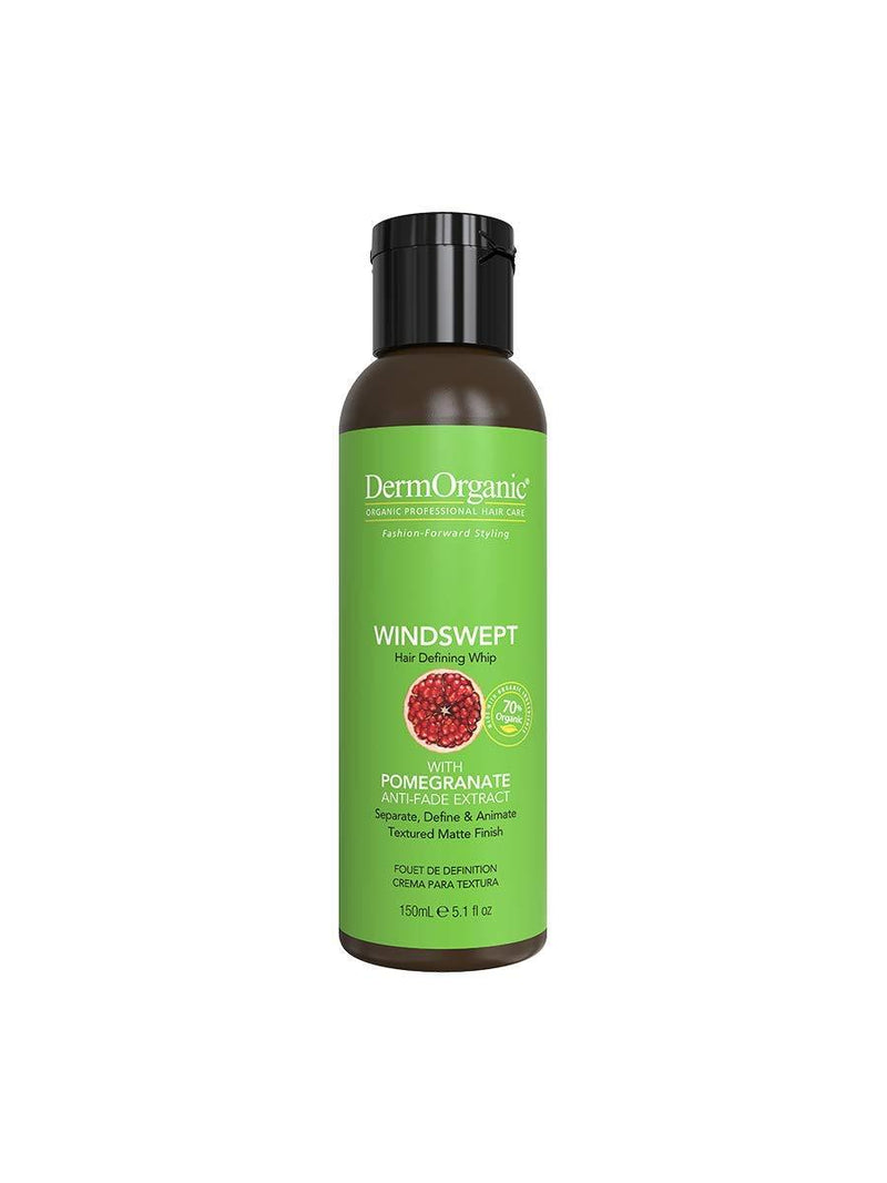 [Australia] - DermOrganic Windswept Defining Whip for Hair with Pomegranate Anti-Fade Extract, 5.1 fl.oz. 
