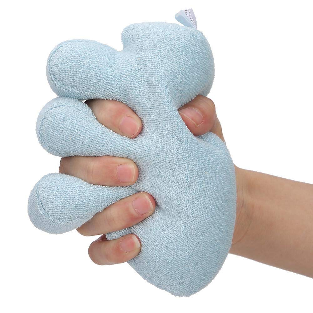 [Australia] - Cone with Finger Separator, Finger Contracture Cushion Hand & Finger Aid for Contracture & Skin Breakdown, Comfortable Protection & Finger Separation(blue) Blue 