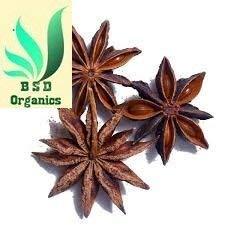 [Australia] - BSD Organics Spicy Natural Annachipoo/Star Anise/chakr phool for hot Beverages, stews, Savory Dishes, Boost of Flavor and More - 100 Grams 
