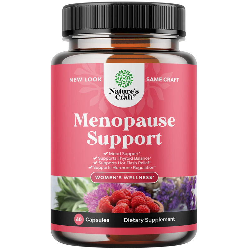 [Australia] - Natural Menopause Supplements for Women - Perfect for Hormonal Balance, Night Sweating & Hot Flashes Menopause Relief - Black Cohosh for Menopause with Resveratrol & Dong Quai 