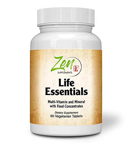 [Australia] - Whole Food Life Essentials Multivitamin - Best Full-Spectrum Vitamins, Minerals, Super Food Nutrients, PhytoAlgae, Greens Blend - Best Supplements for Arthritis Pain, Boost Energy & Well-Being -90 Tab 