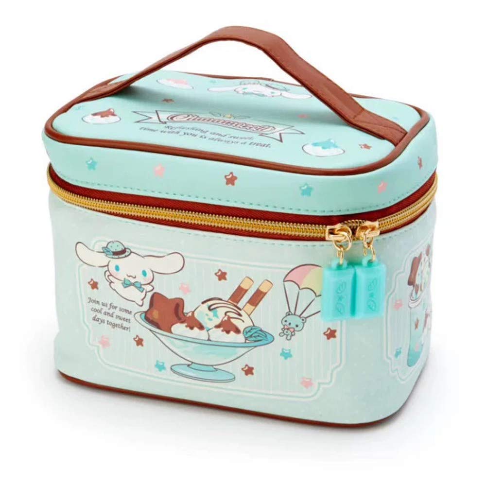 [Australia] - Girl Make-up Storage Case PU Leather Cosmetics Carry-out Organizer Women Cinnamon Dog (Cinnanmon Dog) Cinnanmon Dog 