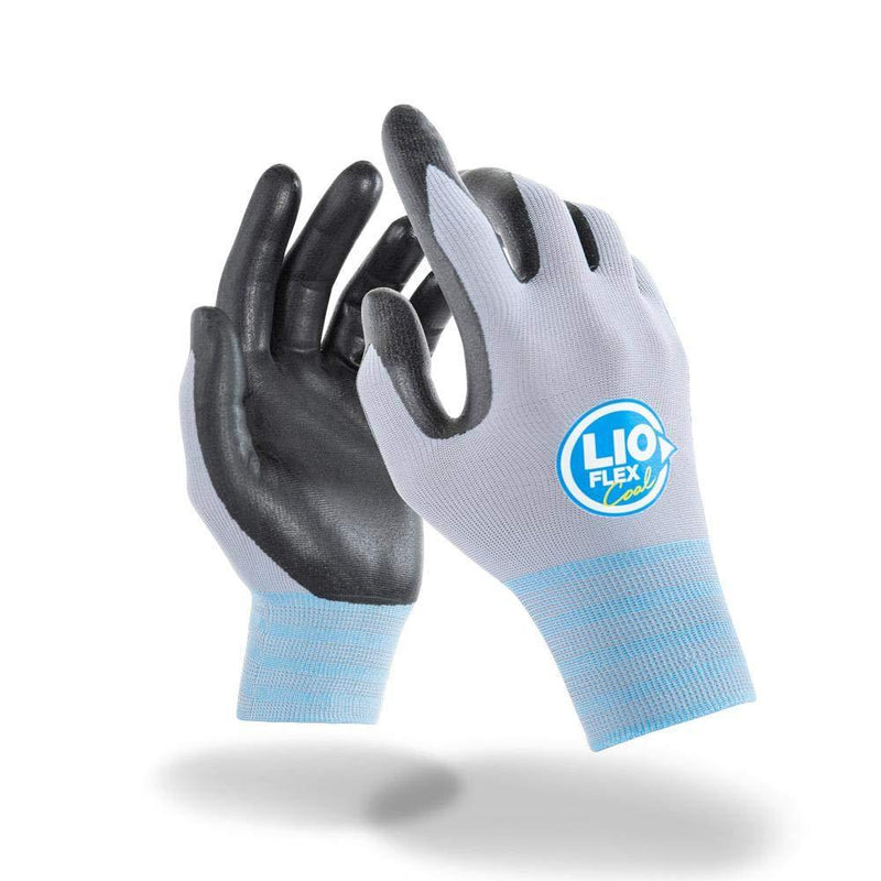 [Australia] - LIO FLEX Cool Working Gloves UV Protection Quick Drying Breathable 3 Pairs Small 