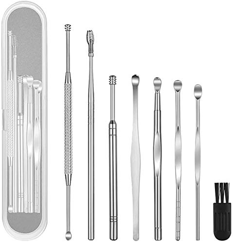 [Australia] - lofuanna Earwax Removal Kit, Ear Cleansing Tool Set, Ear Curette Ear Wax Remover Tool (Normal) Normal 