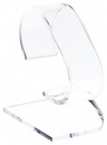 [Australia] - Plymor Clear Acrylic Watch Display Stand, 1.75" W x 3" D x 3.75" H (2 Pack) 2 1.75" x 3" x 3.75" 