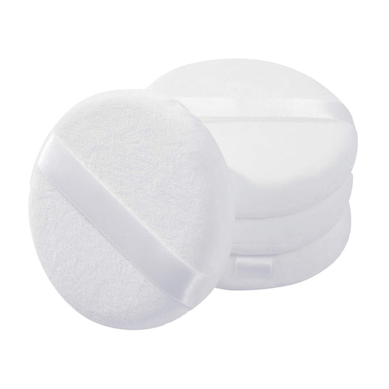 [Australia] - Microfiber Round Soft makeup Sponge 8 Pcs Makeup Puff Powder Smooth Puff (10520MM) 105*20MM 