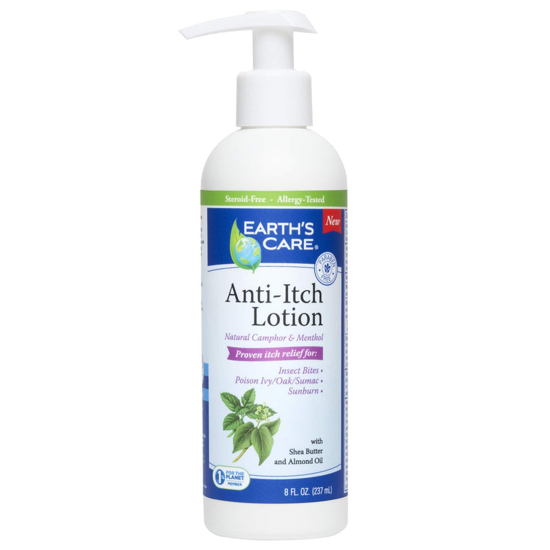 [Australia] - Earth's Care Anti-Itch Lotion, No Parabens, Steroids, Artificial Colors or Fragrance, FL. 8 OZ. 