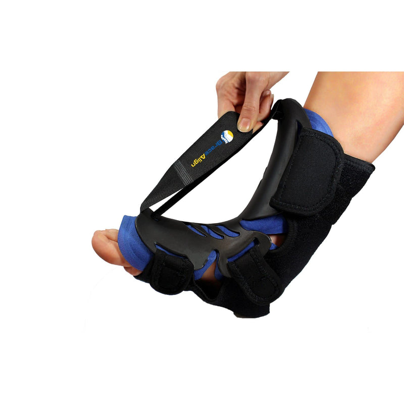 [Australia] - Hybrid Night Splint PDAC Approved L4386/ L4387-Pain Relief from Plantar Fasciitis, Plantar Fasciitis, Heel Pain, Arch Pain, Achilles tendinitis, and Foot Drop by Brace Align S-M 