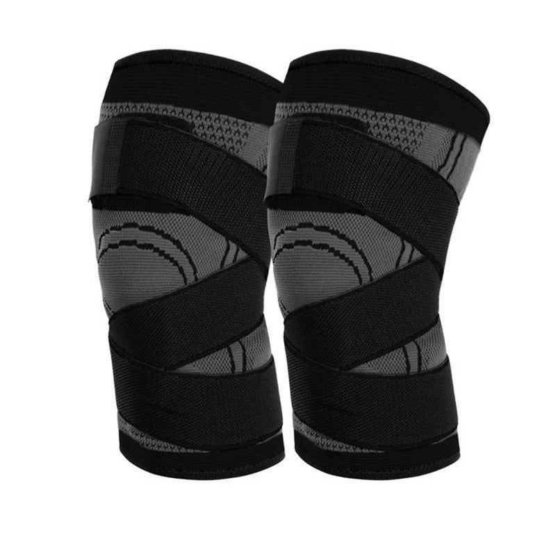 [Australia] - MINILUJIA Knee Brace for Men Women - Compression Fit Support -for Joint Pain Compression Sleeve Non-Slip for Running, Hiking, Soccer, Basketball for Meniscus Tear Arthritis - Single (Black, M) Black 