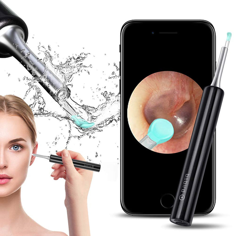 [Australia] - Wiscky BEBIRD Ear Wax Removal Tool Endoscope-Professional Ear Cleaner Camera 1080p FHD Wireless Otoscope with 6 LED Lights Ear Scope Wax Cleaning Kits for iPhone,iPad&Android Smart Phones 
