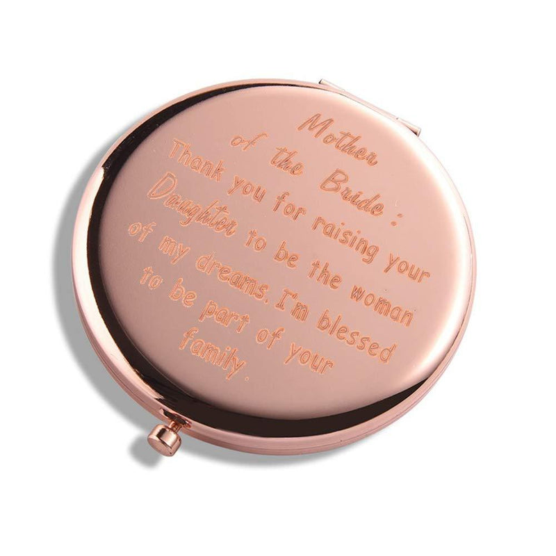 [Australia] - Mother in Law Gift Mother of The Bride Groom Mirror Pocket Makeup Mirror Wedding Bridal Shower mother of the bride RG 
