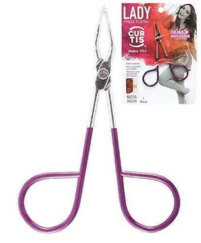 [Australia] - Best PROFESSIONAL Scissor TWEEZERS Great PRECISION for Facial Hair,Ingrown Hair,Fine Hair, Blackhead. PORTABLE, Silver & Purple Men/Women with EASY SCISSOR HANDLE Expert Tools Made in MEXICO (UPDATED) 