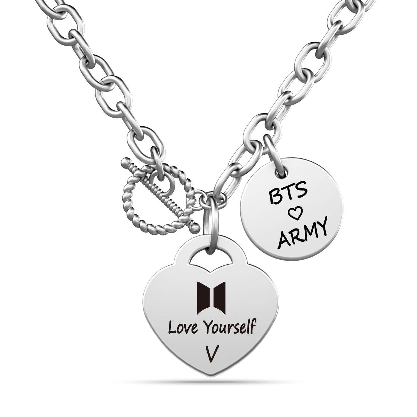 accessoo ONLY FOR BTS LOVERS BEAUTIFUL PENDANT FOR TEEN AGE BOYS & GIRLS.  Alloy Pendant Set Price in India - Buy accessoo ONLY FOR BTS LOVERS  BEAUTIFUL PENDANT FOR TEEN AGE BOYS