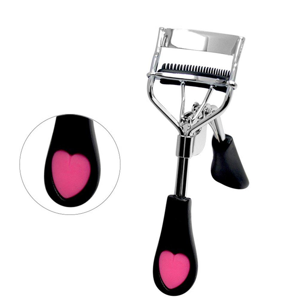 [Australia] - Eyelash Curler Stainless Steel with Brush Mascara Muffle False Eyelashes Accessory Best Professional Tool for Lashes Curls Pinkiou 