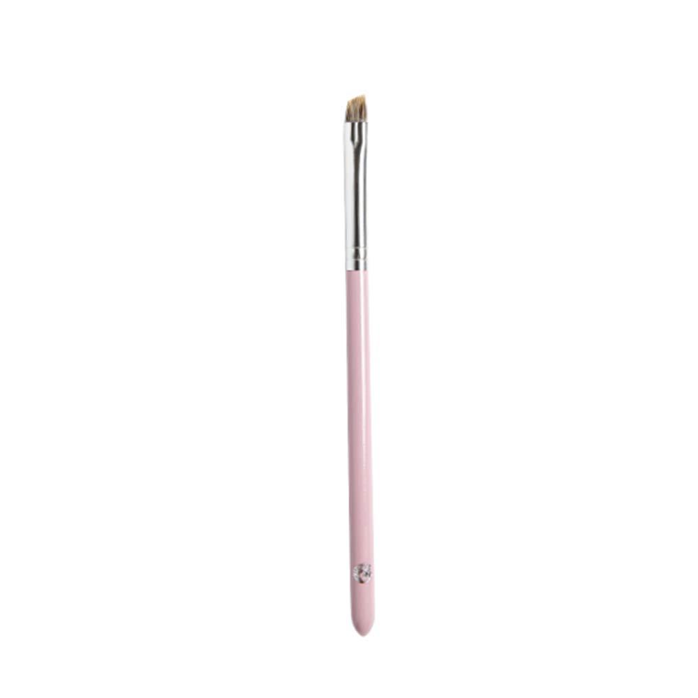 [Australia] - ENERGY Eyebrow Brushes Gel Eyeliner Brush Fine Angled pro-Precision Eye Liner Eyebrow Makeup Brushes, Ultra Thin Bristle for Tight-line, Applicator for Liquid, Powder, Cream, Cake Cosmetics Angled Eyeliner Brush 