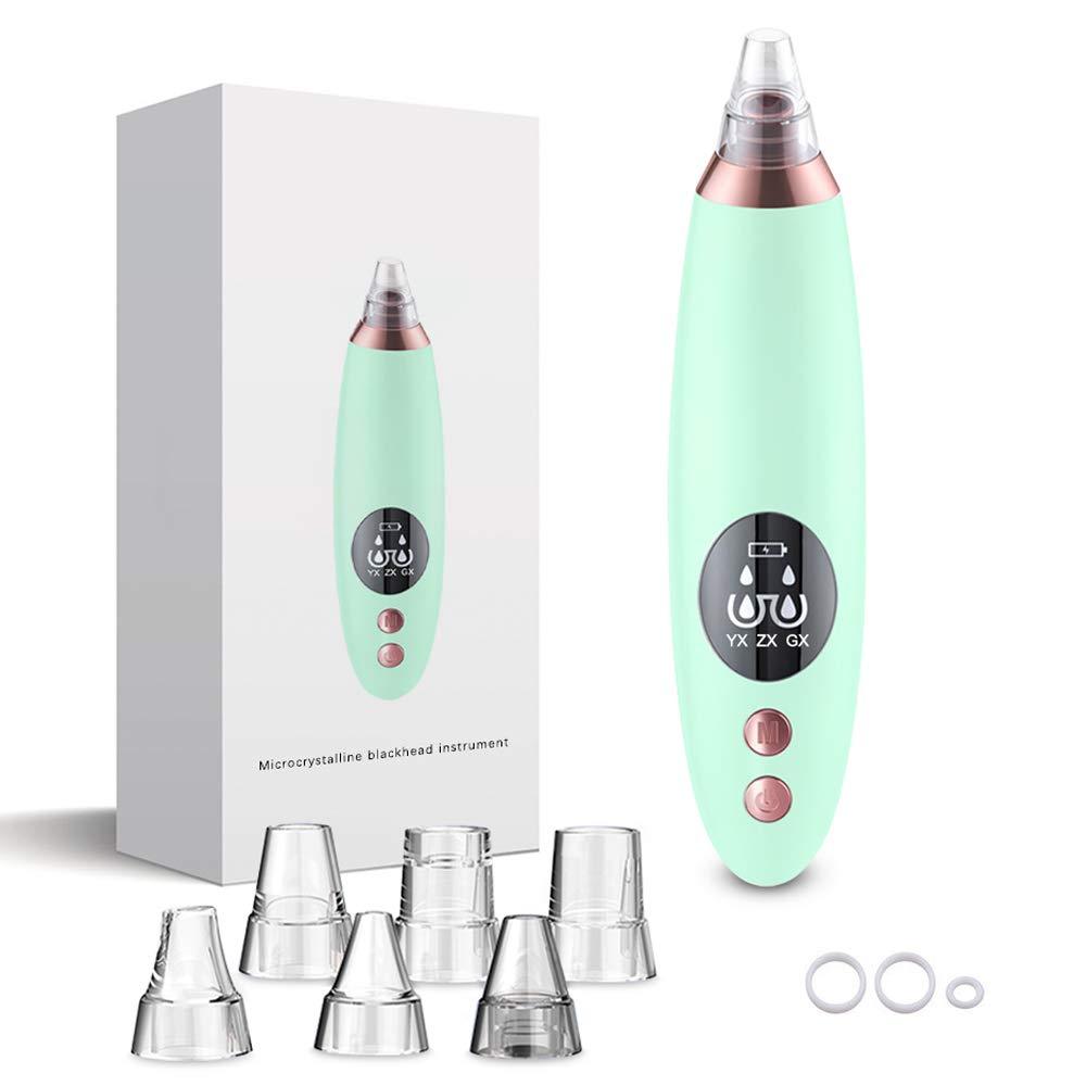 [Australia] - Yafei Pore Vacuum Blackhead Remover, Upgraded Strong Suction Rechargeable Remover Blackhead Removal Pimple Green 