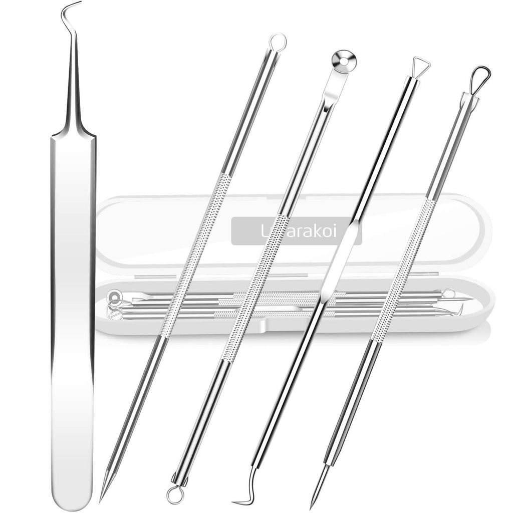 [Australia] - Premium Blackhead Remover, Comedone Blemish Acne Extractor,Popping Pimple Popper Whitehead Removal, Precision Tweezers, Zit Removing, Milia Remove 