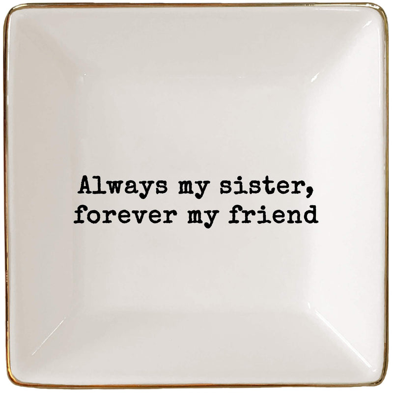 [Australia] - Sister Gift | Jewelry Ring Holder | Elegant Trinket Tray Organizer Dish by Simply Charmed 