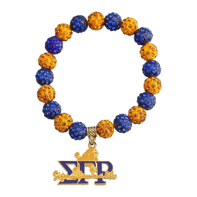 [Australia] - UJIMS Sigma Gamma Rho Sorority Paraphernalia Necklace SGRho Inspired Gift Earrings Greek Greece Sorority Gift for Her SGRho Inspired Bead Bracelet 