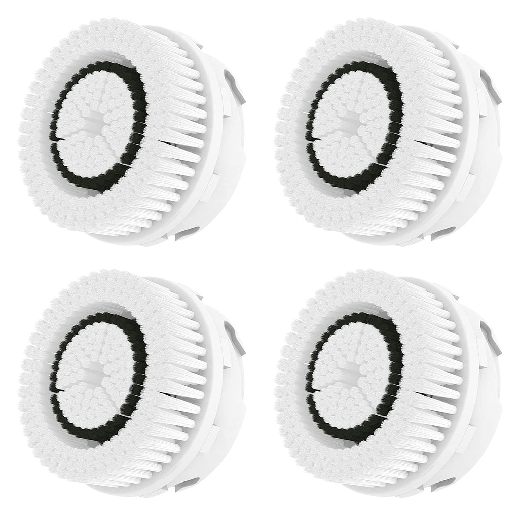 [Australia] - Sierra Clean Replacement Facial Cleansing Brush Heads compatible with Sensitive Face Brush Head, 4 pack 