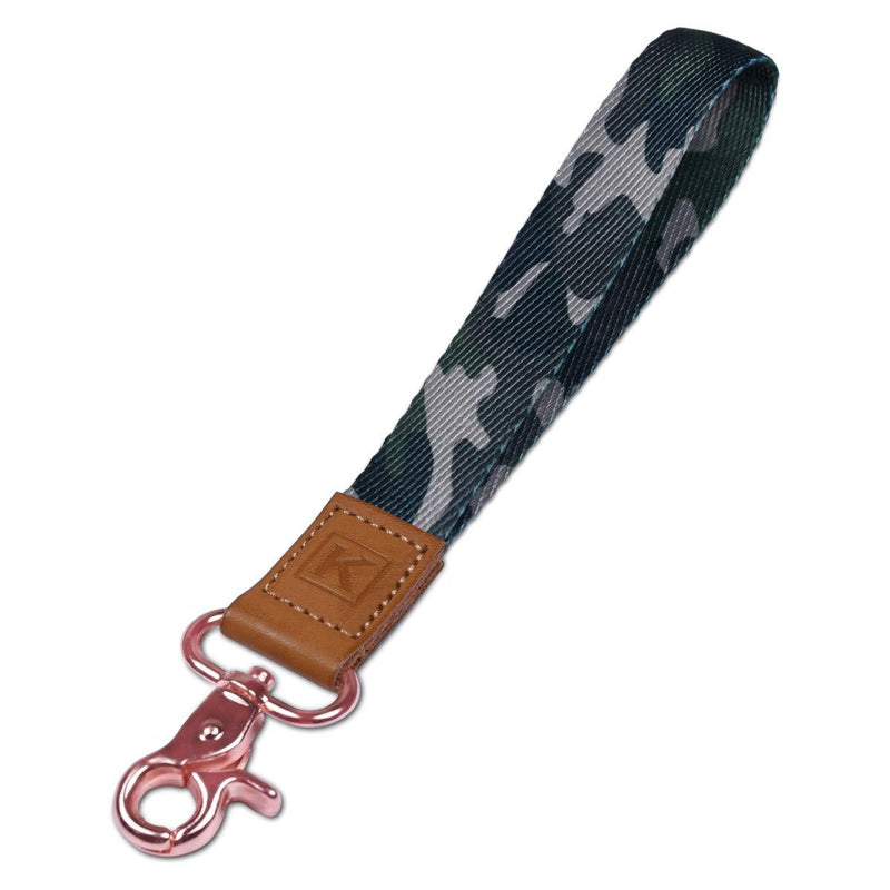 [Australia] - Koodoot Wrist Strap Keychain Wristlet Landyard Keys Holder for Women - Camo 