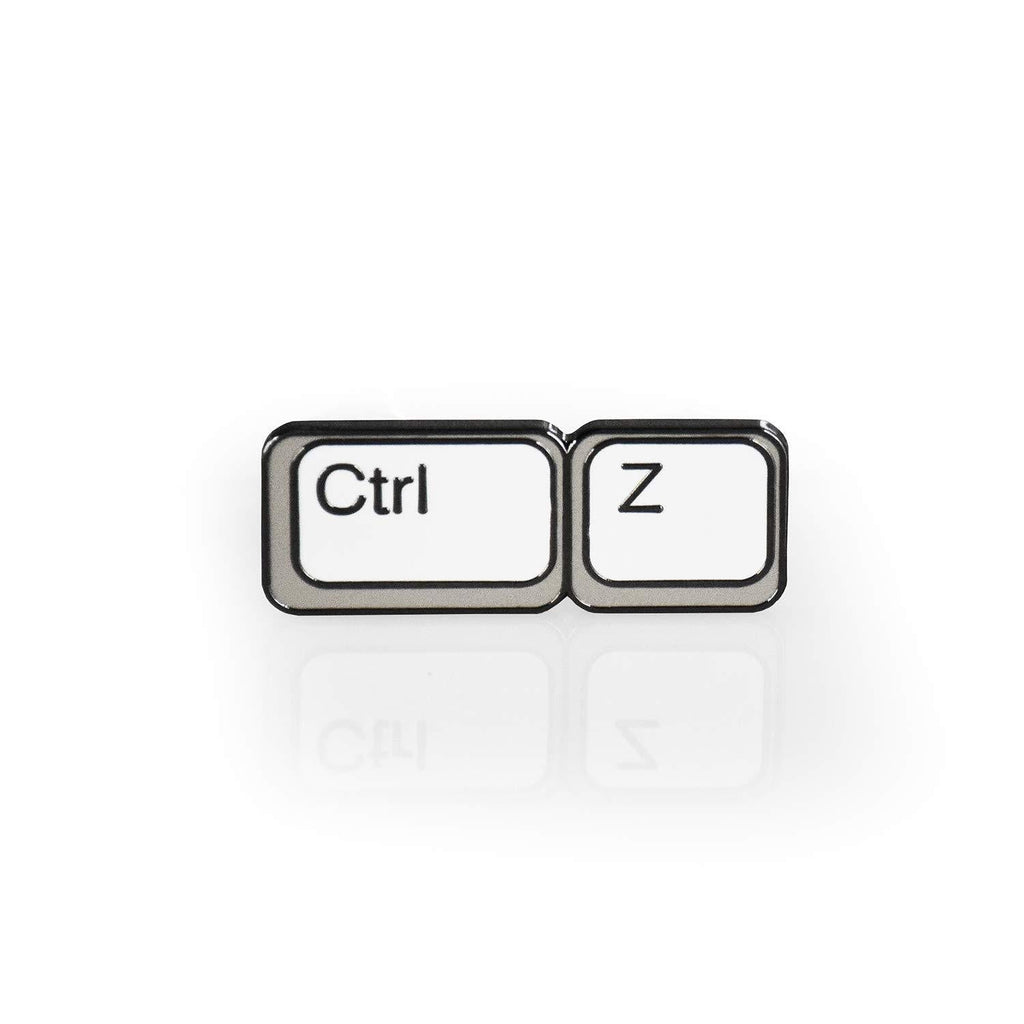 [Australia] - Lifebeats Gifts Ctrl+Z Undo Enamel Pin 