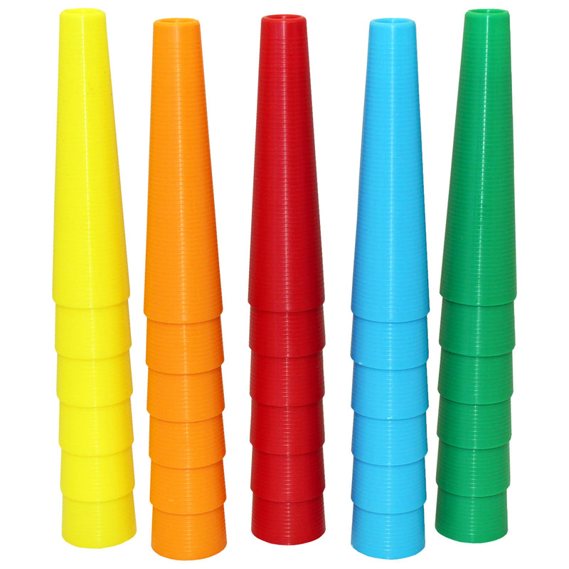 [Australia] - Rehabilitation Advantage Small Stacking Hand Cones, Set of 30 
