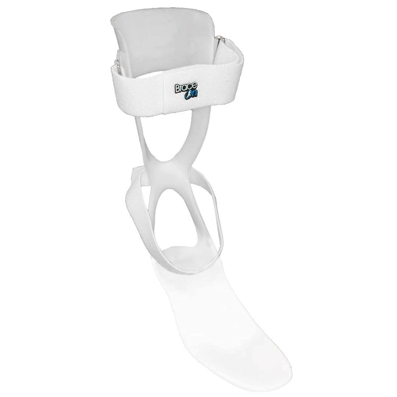 [Australia] - BraceOn AFO – Swedish Ultra Lock - Drop Foot Stabilizer, Moldable, Trimmable, Lightweight Polyethylene (Men, Left) Men Left 