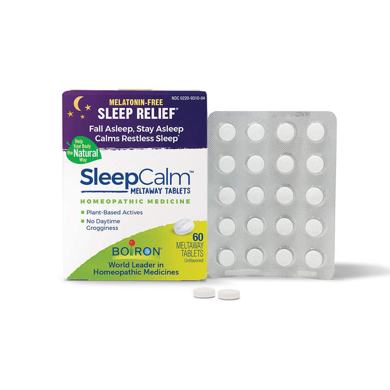 [Australia] - Boiron SleepCalm Sleep Aid for Deep, Relaxing, Restful Nighttime Sleep - Melatonin-Free and Non Habit-Forming - 60 Count 60 Count (Pack of 1) 