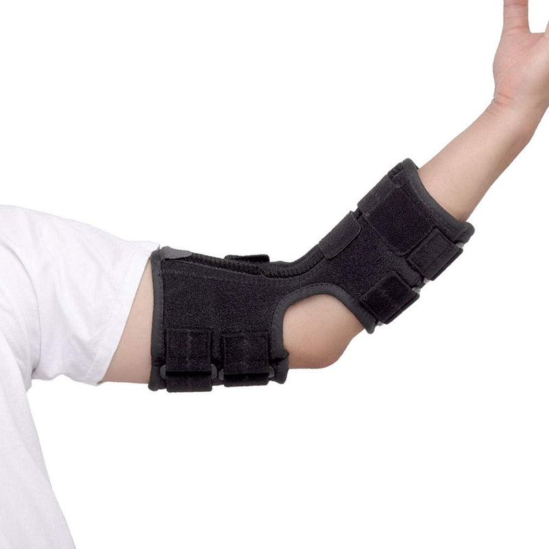 [Australia] - Elbow Brace for Cubital Tunnel Syndrome, Adjustable Support Angle Elbow Splint Support Stabilizer for Tendonitis Pain from Ulnar Nerve Entrapment, Prevention of Excessively Bent Elbows for Women Men L/XL 