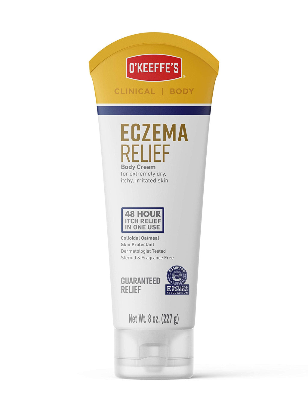 [Australia] - O'Keeffe's Eczema Relief Skin Protectant Body Cream, 8 Ounce Tube 