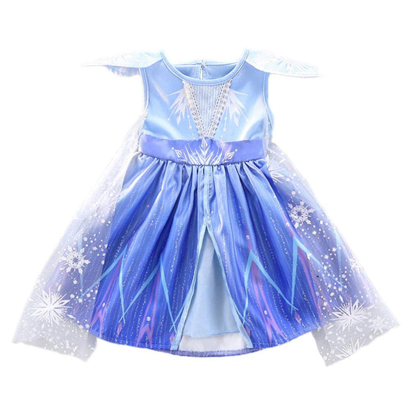 [Australia] - Dressy Daisy Toddler Little Girl Snow Queen Fancy Dress up Costume Birthday Party Dress Outfit 12-24 Months 