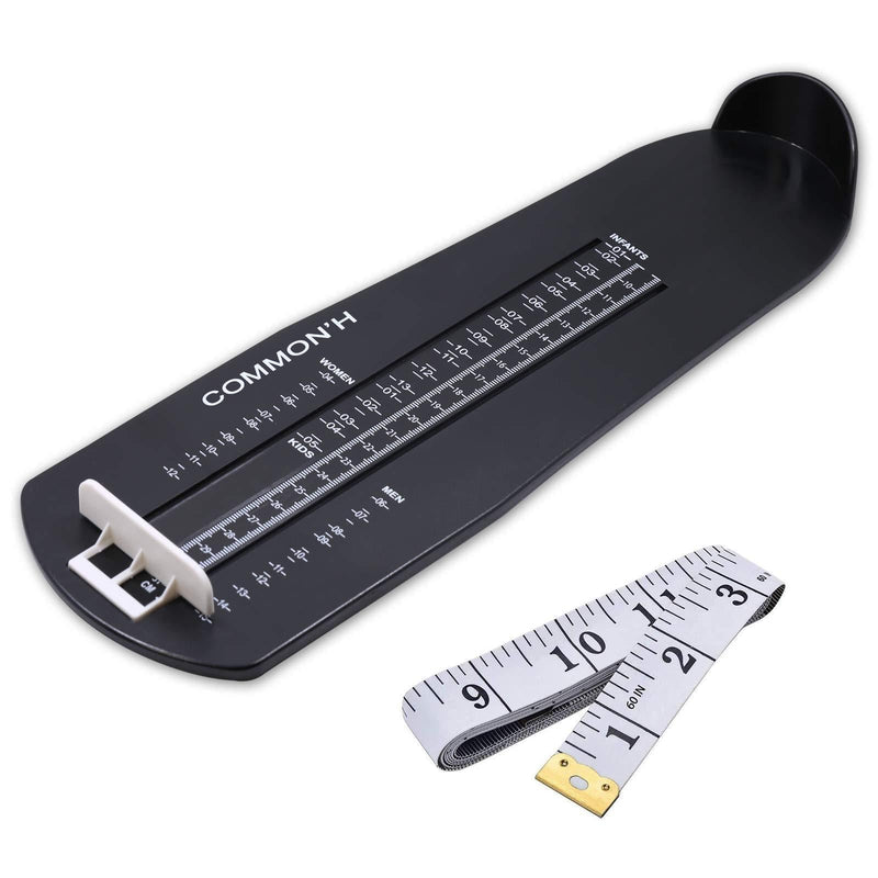 [Australia] - Shoe Sizer Foot Measurement Device Shoe Feet Measuring Ruler Sizer Buy Kids Shoes Online Black 