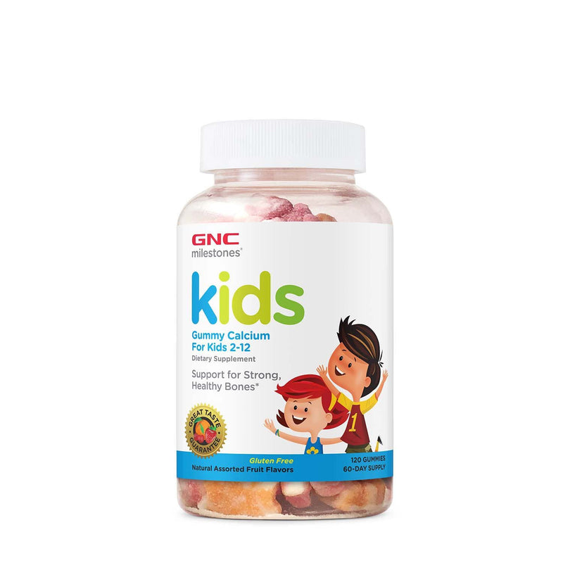 [Australia] - GNC milestones Kids Gummy Calcium - 120 Gummies 