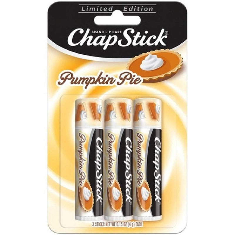[Australia] - Chapstick Limited Edition Pumpkin Pie (Triple Pack) 