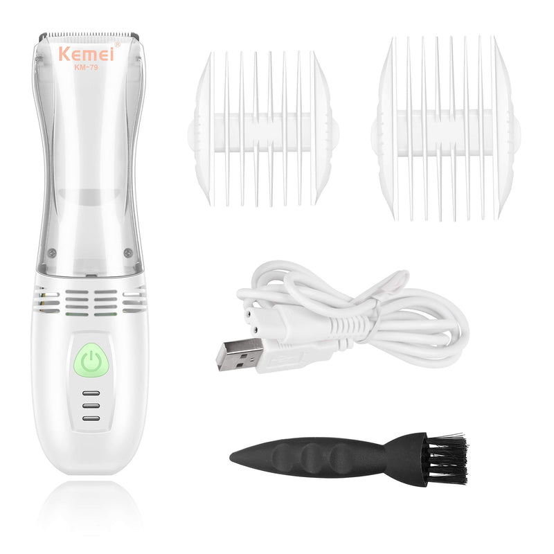 [Australia] - KEMEI Baby Hair Clippers Electric Hair Trimmer for Kids and Child Quite Rechargeable Double Motors Cordless Hair Cutting Kit 