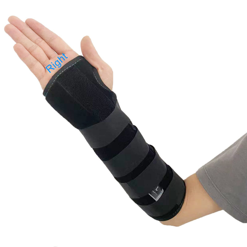 [Australia] - TANDCF bestlife Unisex Forearm and Wrist Support Splint Brace Double Fixation Wrist Brace for Carpal Tunnel,Adjustable Night Time Forearm Immobilizer Brace Splints,12.2 inch (31cm) length(RH/L) Right Hand Large/X-Large 