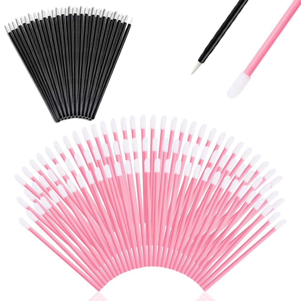 [Australia] - 150 Pcs Disposable Makeup Brush Set,DanziX Lipsticks Applicators Eyeliner Brush Cosmetic Makeup Tool Kit 