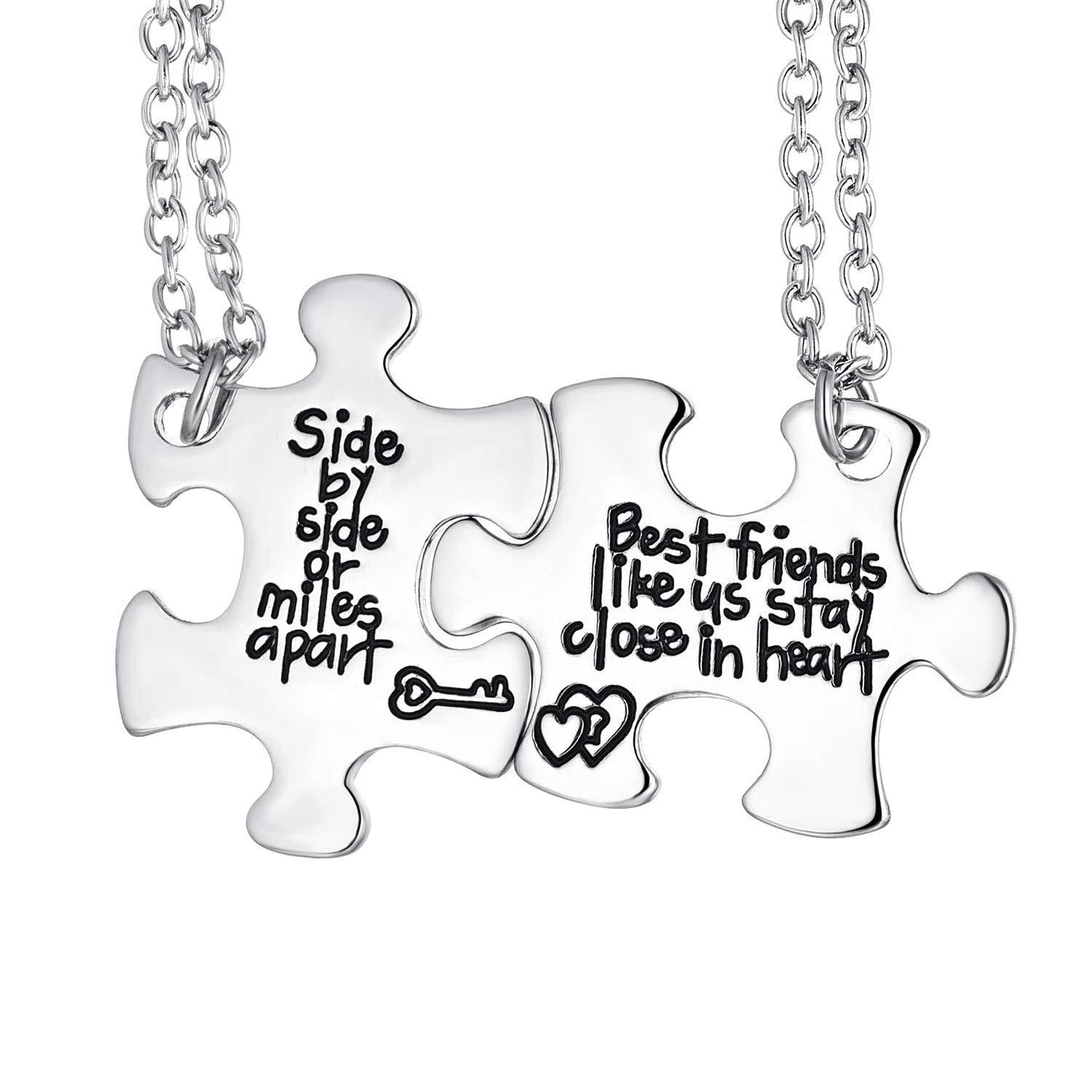 Personalized BFF Necklaces Jewelry Set for 3 Gullei.com | Bff necklaces,  Bff jewelry, Friend necklaces