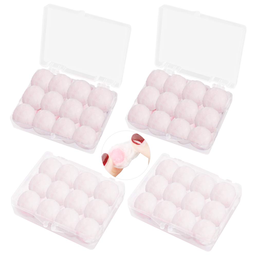 [Australia] - 24 Pair Wax Ear Plugs for Sleeping Noise Cancelling Reusable Wax Earplugs Cotton Wool Ear Plugs for Swimming 