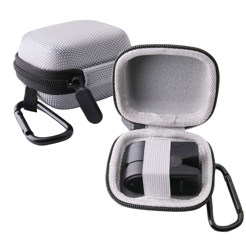 [Australia] - WERJIA Hard Storage Case for Fingertip Pulse Oximeter Blood Oxygen Fingertip Oximeter Case (Grey) Grey 