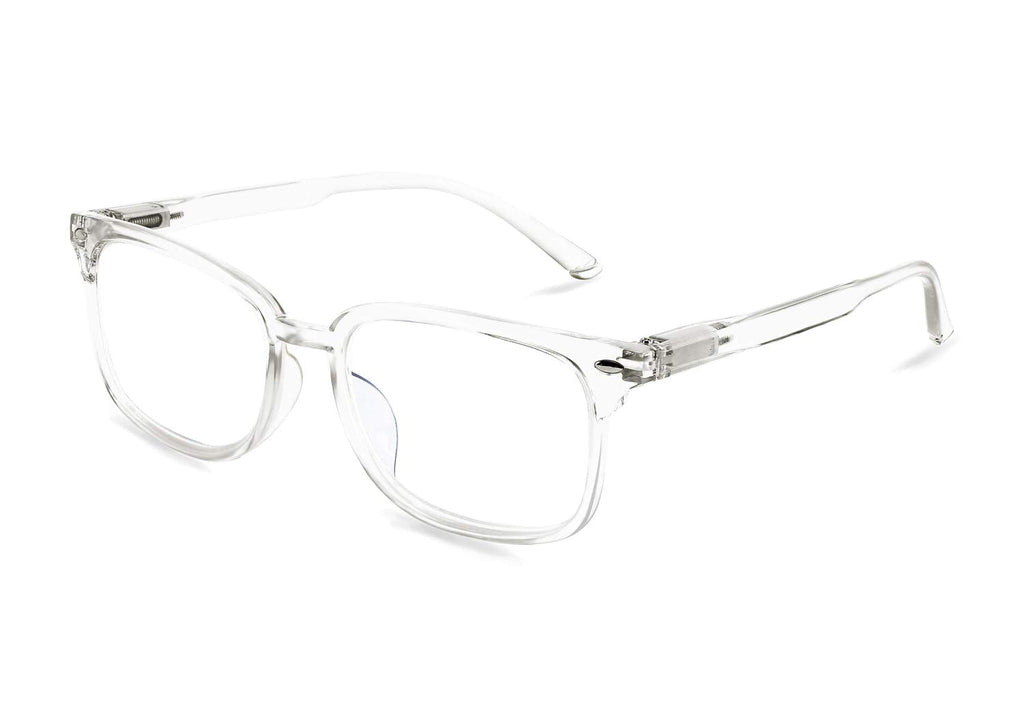 [Australia] - FEISEDY Reading Glasses Blue Light Blocking Reader Glasses with Spring Temples B2566 Clear 2.0 x 