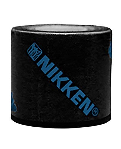 [Australia] - Nikken 1 Black DUK Dynamic Underlayer Kinetic Tape (19126) - Produces Warmth from Natural Energy - Helps Reduce Tissue Pressure and Provide Comforts To Stress Muscle and Joints, Sticks for Days 