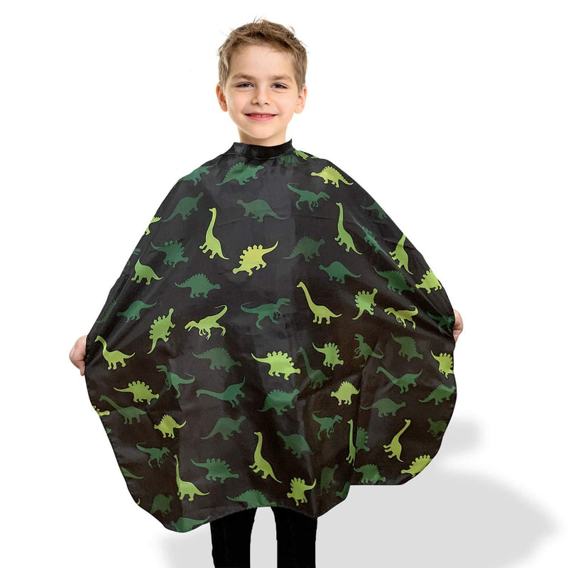 [Australia] - Dinosaur Hair Salon Cape for Barber Shop or Home Hair Cutting, Boys (Dinosaur) 