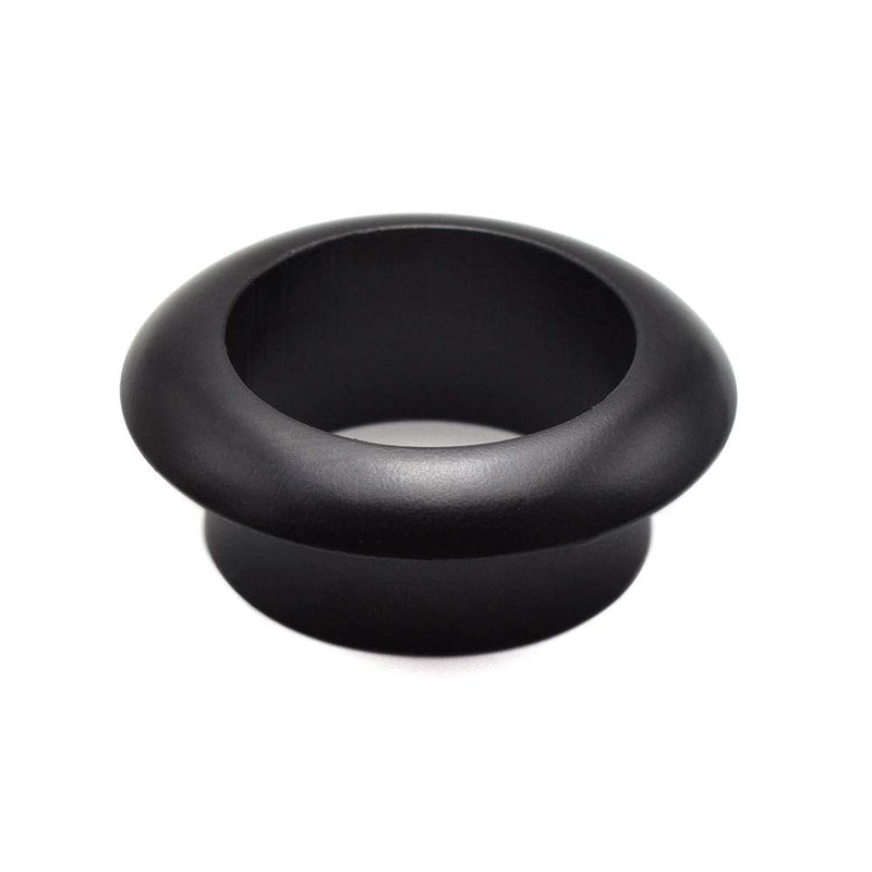 [Australia] - 1 Inch(25mm) Zinc Alloy Desk Hole Cover Grommets Black Wire Cord Cable Organizer for Computer Desk Cabinet 25mm(1 inch) 