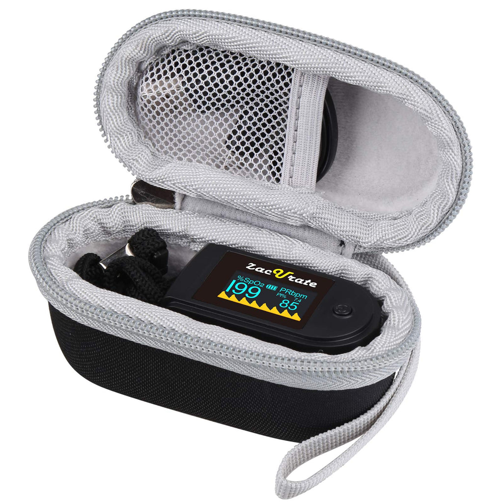 [Australia] - Aproca Hard Travel Storage Case, for Zacurate Pro Series Deluxe / Innovo Deluxe iP900AP Fingertip Pulse Oximeter (only case) 