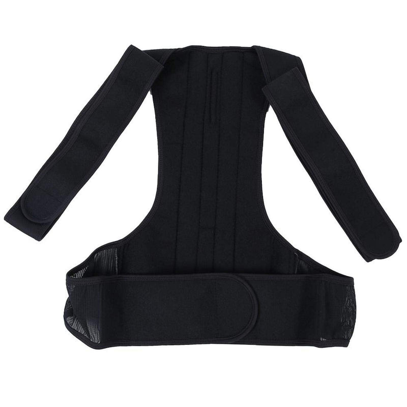 [Australia] - Adjustable Hunchback Correction Belt, Back Spine Support With Hook & Loop For Unisex, Posture Corrector Brace For Neck And Shoulders(S) 