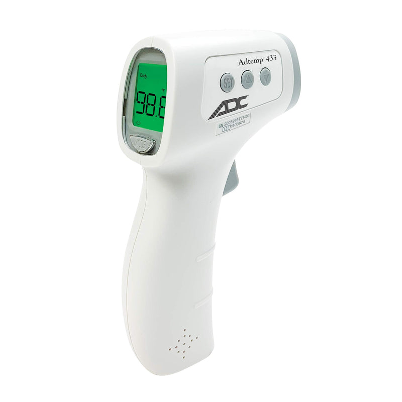 [Australia] - ADC Non-Contact Infrared Trigger-Style Screening Thermometer, Adtemp 433, White 