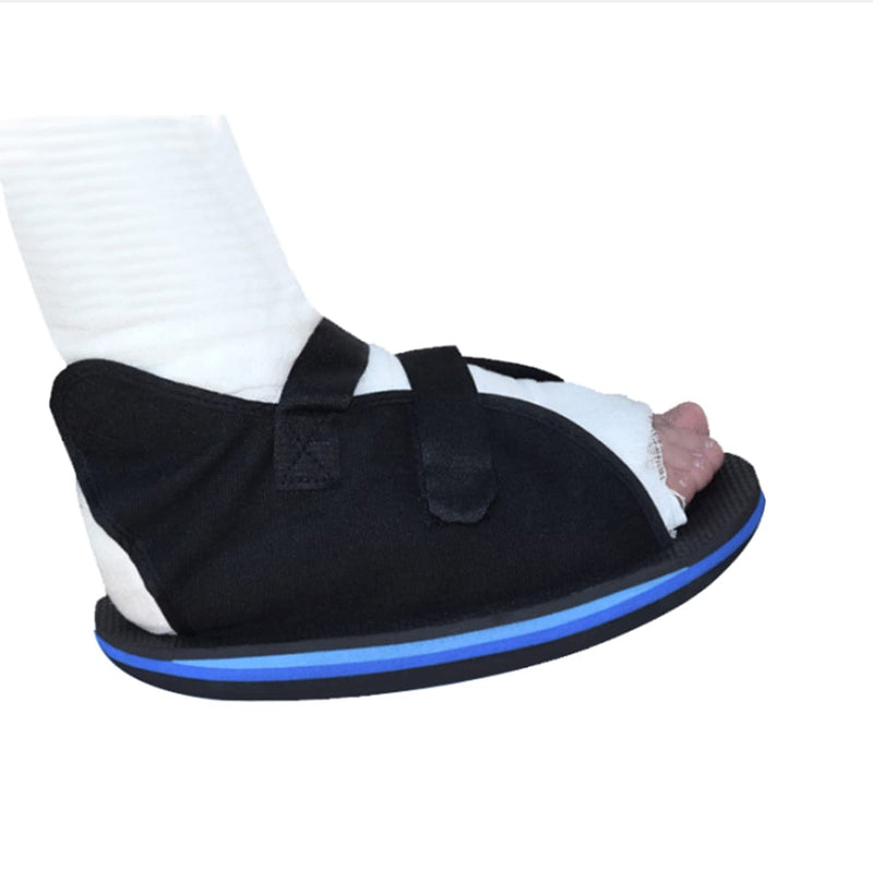 [Australia] - Post Op Shoe Broken Toe Open Walking Shoe Lightweight Surgical Foot Protection Cast Boot Adjustable Straps for Ankle Injures Support Bunion Hammertoe Post Surgery Brace Foot Fracture Orthopedic Shoe M ( Womens Size 10-11 / Mens size 8.5-10 ) 