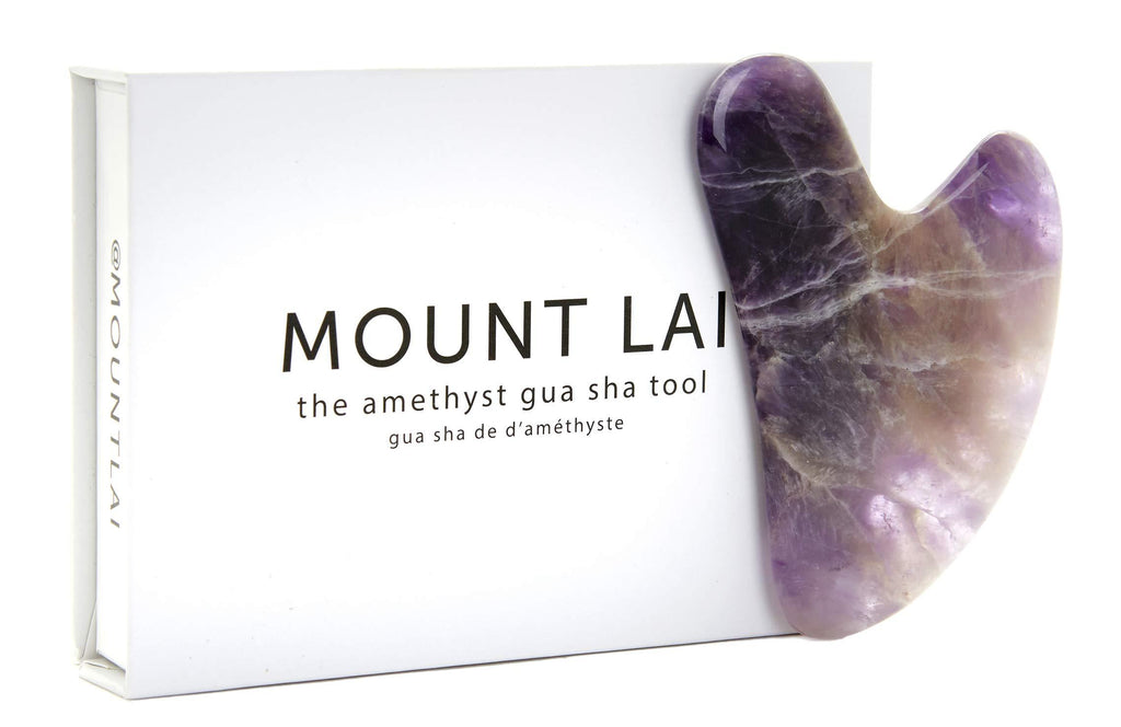 [Australia] - Mount Lai - The Amethyst Gua Sha Facial Lifting Tool | A Daily Ritual, An Act of Self Care 